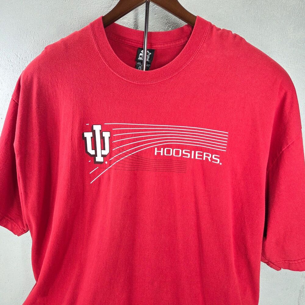 Vintage 90s Indiana Hoosiers Team Starter Graphic Tee Sz 2XL